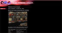 Desktop Screenshot of da-capo-vinyl.de